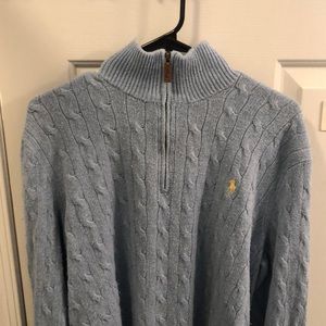 Ralph Lauren Zip Up Sweater
